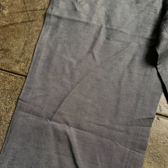 Neil Barrett Adjustable Linen Vintage Neil Pants w/ Zipper and raw hem - Picture 7 of 12